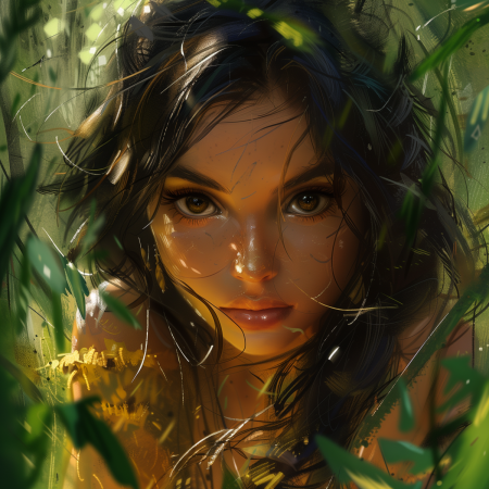 jid0412_illustration_concept_art_paint_brush_mowgli_young_girl__57ed88c5-8638-4703-9d16-70004d58e0d7
