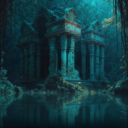 GOOD-JiD_a_cosmonaut_discovers_a_huge_half_flooded_lost_city_temples_Good-copie