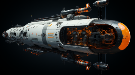 "Starfield" | Submarine concept | Exoplanet Deep-Ocean Research Fan-Art